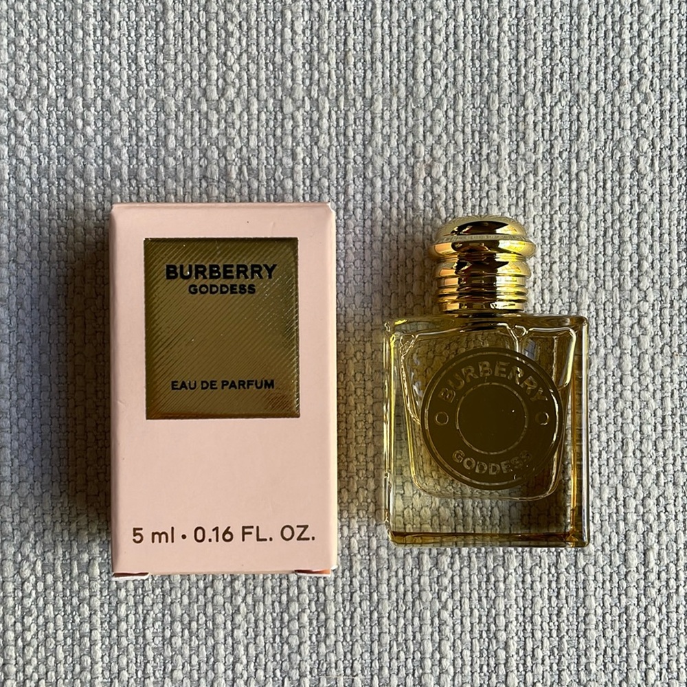 BURBERRY goddess fragrance collectible miniature 5ml fragrance